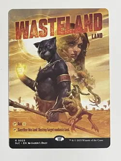 MTG - Wasteland - Normal NM Secret Lair Countdown Kit Magic the Gathering MTG 23 - Image 1