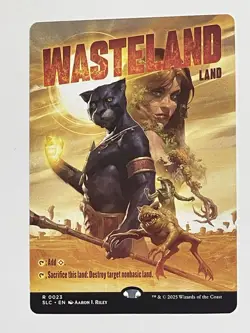 MTG - Wasteland - Normal NM Secret Lair Countdown Kit Magic the Gathering MTG 23 - Image 2