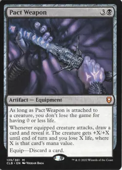 Pact Weapon M Commander Legends: Battle for Baldur's Gate Normal NM - Image 1