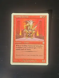 🔥 Goblin General 🔥 MTG Starter LP/NM 🌟 1999 🌟 Magic The Gathering - Image 1