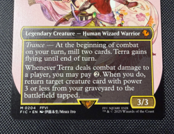 MTG Terra Herald of Hope Borderless M 0204 Commander Final Fantasy Regular NM - Image 2
