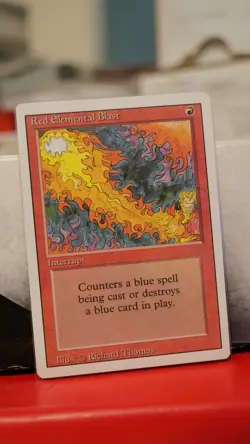 Red Elemental Blast - Revised (3ED) 1994 - MTG Magic the Gathering - Common - Image 3