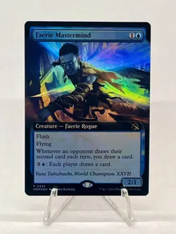 Faerie Mastermind (Extended Art) FOIL #352 March of the Machine 250001 - Image 1