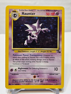 Haunter 6/62 Holo Rare Unlimited Fossil Pokemon 841 - Image 1