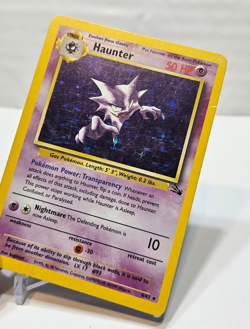 Haunter 6/62 Holo Rare Unlimited Fossil Pokemon 841 - Image 3