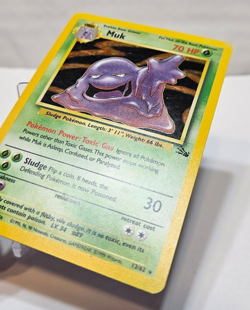 Muk 13/62 Holo Rare Unlimited Fossil Pokemon 851 - Image 2