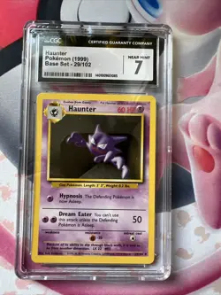*VINTAGE*Pokemon TCG Haunter Base Set 29/102 Regular Unlimited Uncommon - Image 1