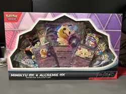 Pokemon TCG Mimikyu Ex & Alcremie Ex Premium Collection Box Factory Sealed New - Image 1