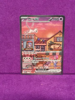 Pokemon TCG Mew EX 053 Pokemon Scarlet And Violet 151 UPC Promo SVP - Image 1