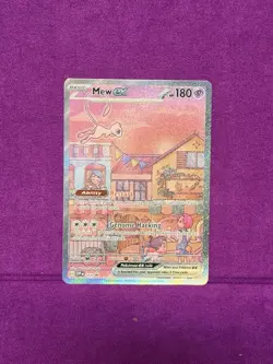 Pokemon TCG Mew EX 053 Pokemon Scarlet And Violet 151 UPC Promo SVP - Image 2