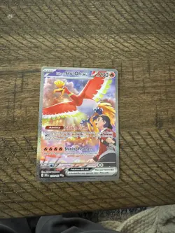Pokemon TCG Ethan's Ho-Oh EX Sir 230/182 Destined Rivals - Image 1