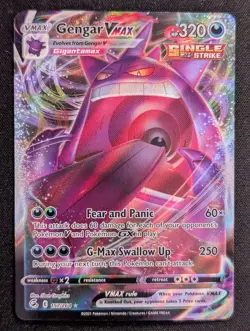 Gengar VMAX 157/264 SWSH08: Fusion Strike Pokemon TCG NM - Image 1