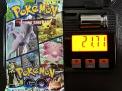 Pokemon GO Booster Pack Sealed 21.71g 3.64mm Heaviest! - Image 1