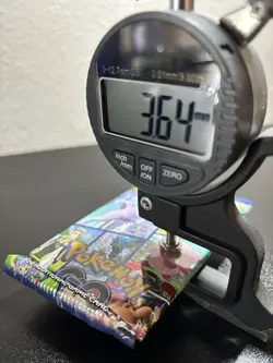 Pokemon GO Booster Pack Sealed 21.71g 3.64mm Heaviest! - Image 3