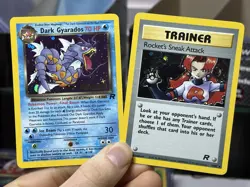 Dark Gyarados 8/82 Team Rocket Sneak Attack 16/82 2000 Holo Rare WOTC Pokemon - Image 1