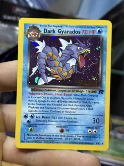 Dark Gyarados 8/82 Team Rocket Sneak Attack 16/82 2000 Holo Rare WOTC Pokemon - Image 3