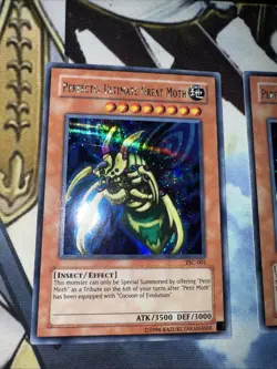 Yugioh x1 Perfectly Ultimate Great Moth TSC-001 Secret Rare Near Mint Unlimited - Image 2