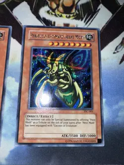 Yugioh x1 Perfectly Ultimate Great Moth TSC-001 Secret Rare Near Mint Unlimited - Image 3