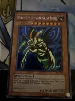 Yugioh x1 Perfectly Ultimate Great Moth TSC-001 Secret Rare Near Mint Unlimited - Image 4
