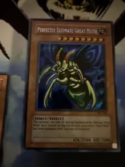 Yugioh x1 Perfectly Ultimate Great Moth TSC-001 Secret Rare Near Mint Unlimited - Image 5