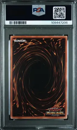 2024 YU-GI-OH! OVER RUSH RARE #JP050 BLUE-EYES BLAZING BRIGHT DRAGON PSA 10 - Image 2