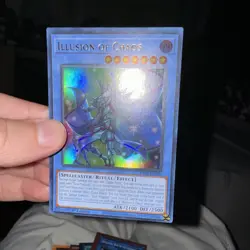 Illusion of Chaos 1st Edition UR RA02 Misprint/Miscut - Image 1