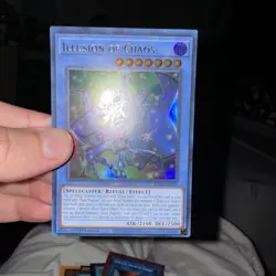 Illusion of Chaos 1st Edition UR RA02 Misprint/Miscut - Image 2