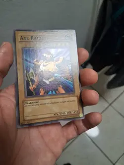 yugioh- Axe Raider Super Rare TP1 - Image 2