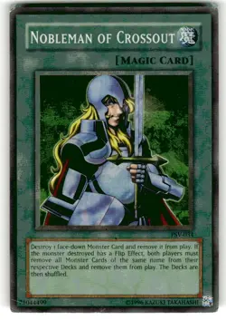 Yugioh! Nobleman of Crossout PSV-034 Super Rare Unlimited Moderately Played - Image 1