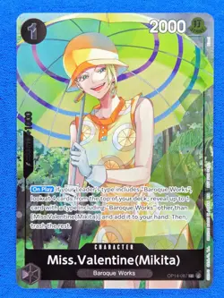 Miss.Valentine(Mikita) OP14-087 R AA | NM | The Azure Sea's Seven | One Piece - Image 1