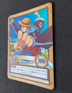 2001 One Piece Cardass Hyper Battle Holo Luffy C520 - Image 3