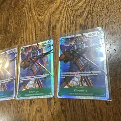 Kikunojo EB04-012 SR The Azure Seas Seven PLAYSET (4) One Piece CCG ENGLISH OP14 - Image 3