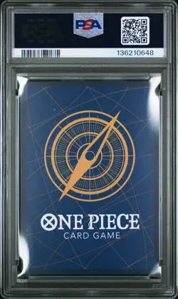 2025 ONE PIECE JPN OP13-CARRYING ON HIS WILL 3RD ANV-GOLD #004 SHANKS PSA 9 - Image 2