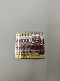 One Piece Rayleigh OP14 R The Azure Sea's Seven Dash Pack Promo Foil 1x - Image 1
