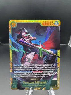 One Piece TCG OP14-119 Dracule Mihawk SEC ENGLISH - Image 1
