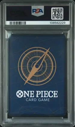 2025 ONE PIECE JPN PROMOS OFFICIAL EVENT TOP PRIZE #069 TRAFALGAR LAW PSA 10 - Image 2