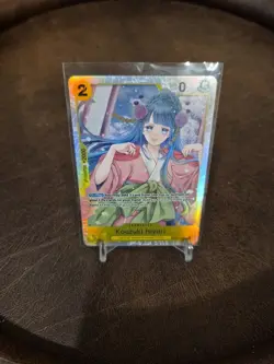 Kouzuki Hiyori Wings of the Captain SR OP06-106 One Piece Card - Image 2