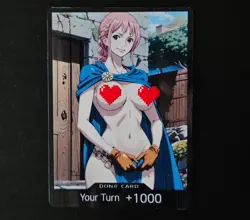 Custom Rebecca Waifu Don Card Holo - Image 1