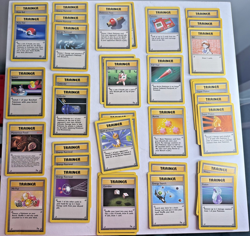 Pokemon TCG 1999 Base Set Trainer Card Bulk Lot 50 Cards WOTC Condition LP to HP - Image 1