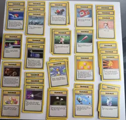 Pokemon TCG 1999 Base Set Trainer Card Bulk Lot 50 Cards WOTC Condition LP to HP - Image 2
