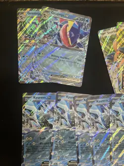 X17 Pokemon Jumbo Promo Card Lot Snorlax, Greninja, Kyurem - Image 2