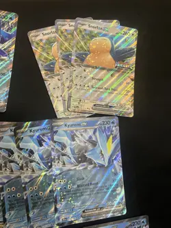 X17 Pokemon Jumbo Promo Card Lot Snorlax, Greninja, Kyurem - Image 3