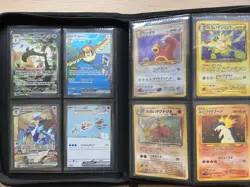 MASSIVE VINTAGE & MODERN POKEMON CARD LOT, 160 CARDS WITH BINDER - Image 5