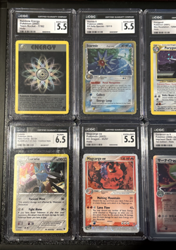 VINTAGE ⭐ 8 CGC GRADED POKEMON CARDS - DELTA SPECIES, DRAGON, TEAM ROCKET - Image 3