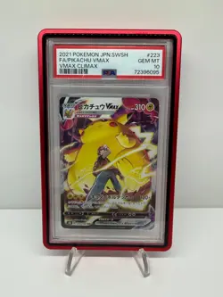 Pikachu VMAX 223/184 2021 Vmax Climax Pokemon Card Game Japanese PSA GEM MINT 10 - Image 1