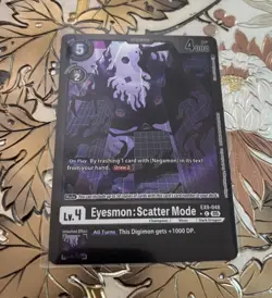 Digimon Card Game Eyesmon: Scatter Mode Limited Foil EX9-048 Versus Monsters AUC - Image 1
