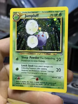 Kingdra 8/111 Jumpluff 7/111 Neo Genesis 2000 Holo Rare WOTC Lot Pokemon Card - Image 4
