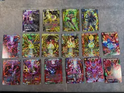 Dragon Ball Super Card Game IVR NHR SPR ISR Lot Of 16 Cards Foil Dragonball Z - Image 1