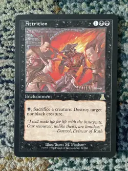 2 Attrition Urza's Destiny Regular Cards - Image 2