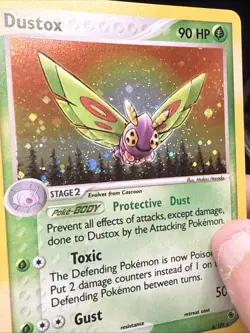 Pokemon TCG Dustox EX Ruby and Sapphire Holo Rare Card 6/109 - Image 5
